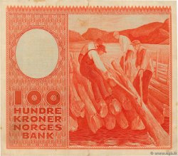 100 Kroner NORVÈGE  1953 P.33a3 fVZ
