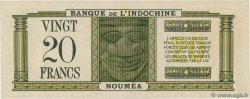 20 Francs NOUVELLE CALÉDONIE  1944 P.49 SC