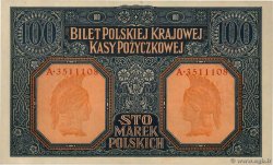 100 Marek POLEN  1916 P.015 fST
