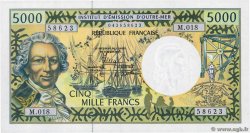 5000 Francs FRENCH PACIFIC TERRITORIES  2012 P.03j fST