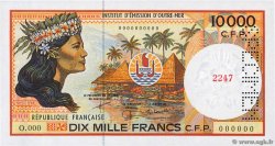 10000 Francs Spécimen POLYNÉSIE, TERRITOIRES D