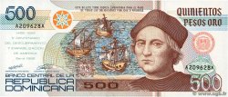 500 Pesos Oro DOMINICAN REPUBLIC  1992 P.140a UNC
