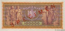 100000 Lei Spécimen ROUMANIE  1947 P.059s pr.NEUF