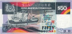 50 Dollars SINGAPORE  1987 P.22b UNC
