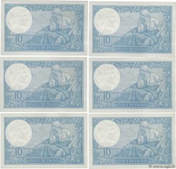10 Francs MINERVE Consécutifs FRANKREICH  1932 F.06.16 fST