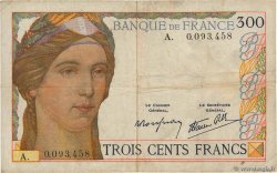 300 Francs Petit numéro FRANCE  1938 F.29.01A