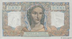 1000 Francs MINERVE ET HERCULE FRANCE  1945 F.41.09 UNC-