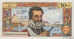 50 Nouveaux Francs HENRI IV Numéro spécial FRANCE  1959 F.58.04 AU