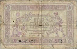 2 Francs TRÉSORERIE AUX ARMÉES FRANCIA  1919 VF.05.03 B