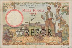 1000 Francs ALGÉRIE FRANCE  1943 VF.10.01 VF