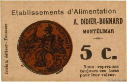 5 Centimes FRANCE Regionalismus und verschiedenen Montelimar 1914 JP.26-01 ST