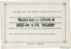 50 Centimes FRANCE regionalismo y varios Bac Saint-Maur 1914 JP.62-0051 FDC