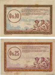 10  et 25 centimes Lot FRANCE Regionalismus und verschiedenen  1923 JP.135.02 et 03 VZ