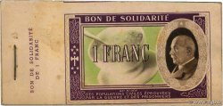 1 Franc BON DE SOLIDARITÉ Liasse FRANCE régionalisme et divers  1941 KL.02A1 SPL