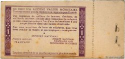 1 Franc BON DE SOLIDARITÉ Liasse FRANCE regionalismo y varios  1941 KL.02A1 SC