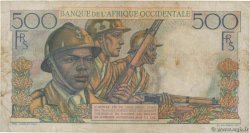 500 Francs Numéro spécial FRENCH WEST AFRICA  1948 P.41 SS