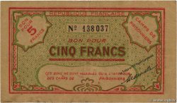 5 Francs ALGERIA  1943 K.394 F