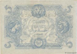 5 Francs ARGELIA  1916 P.071a MBC+