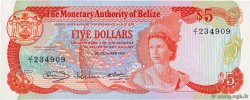 5 Dollars BELIZE  1980 P.39a ST