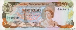 20 Dollars BELICE  1980 P.41 EBC+