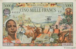 5000 Francs CENTRAFRIQUE  1980 P.11 pr.SPL