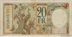 20 Francs YIBUTI  1943 P.12A BC+