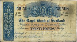 20 Pounds SCOTLAND  1944 P.319b MB