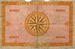 1000 Francs Karukera GUADELOUPE  1943 P.26a VG
