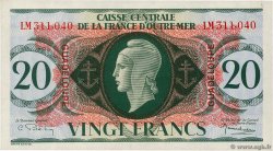 20 Francs Type anglais GUADELOUPE  1944 P.28a EBC+