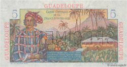 5 Francs Bougainville Spécimen GUADELOUPE  1946 P.31s SPL+