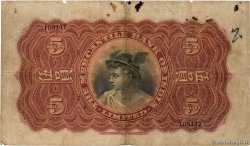 5 Dollars HONG KONG  1930 P.235b F-