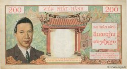 200 Piastres - 200 Dong FRENCH INDOCHINA  1953 P.109 XF-