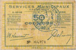 50 Centimes MAROCCO Casablanca 1919 P.-- MB