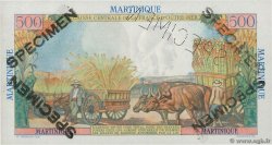 500 Francs Pointe à Pitre Spécimen MARTINIQUE  1946 P.32s SC+