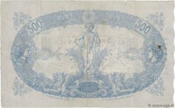 500 Francs TúNEZ  1924 P.05b BC+