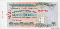 1000000 Dong Spécimen VIETNAM  1996 P.(114s) FDC