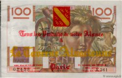 100 Francs JEUNE PAYSAN Publicitaire FRANCIA  1950 F.28.26 EBC+