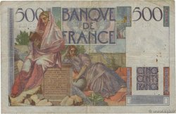 500 Francs CHATEAUBRIAND Petit numéro FRANCE  1945 F.34.01 F