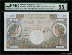 1000 Francs COMMERCE ET INDUSTRIE FRANCIA  1941 F.39.04