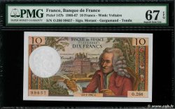 10 Francs VOLTAIRE FRANCE  1967 F.62.24 NEUF