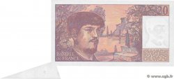 20 Francs DEBUSSY Fauté FRANCE  1980 F.66.01 AU+