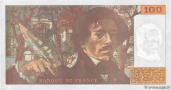 100 Francs DELACROIX imprimé en continu FRANKREICH  1990 F.69bis.01bB ST