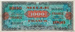 1000 Francs FRANCE Numéro spécial FRANCIA  1945 VF.27.03 MBC