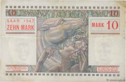 10 Mark SARRE FRANCE  1947 VF.47.01 VF