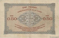 50 Centimes MINES DOMANIALES DE LA SARRE Petit numéro FRANCIA  1919 VF.50.01 BB