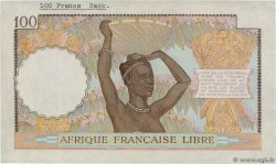 100 Francs Épreuve AFRIQUE ÉQUATORIALE FRANÇAISE Brazzaville 1941 P.08p SC