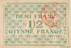 0,50 Franc ALBANIE  1917 PS.145c TTB+