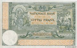 50 Francs BELGIUM  1921 P.068b AU-