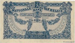 1 Franc BELGIEN  1921 P.092 ST