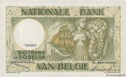 50 Francs - 10 Belgas BELGIUM  1944 P.106 UNC-